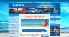 Desktop Screenshot of discoverzante.com